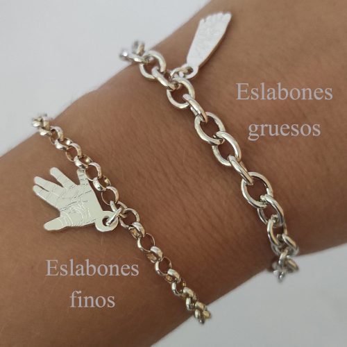 pulsera-huella-bebe-plata
