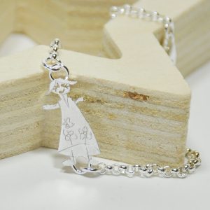 pulsera-de-charms-dibujos-ninos-plata